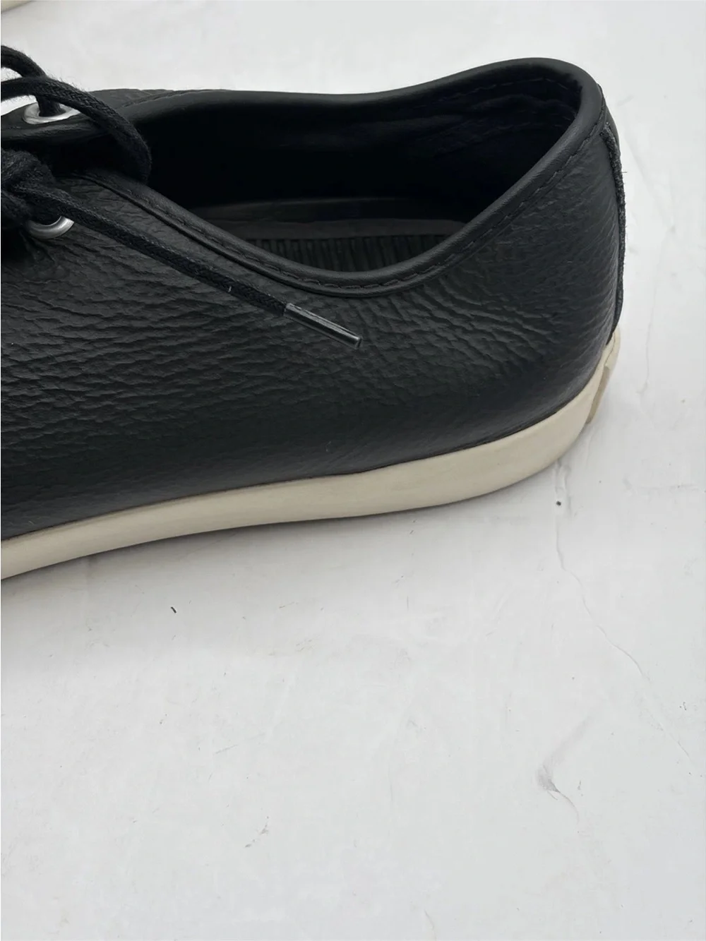 Converse All Star Sideways Ox Men size 11 Leather Casual Black Shoes - Picture 9 of 13